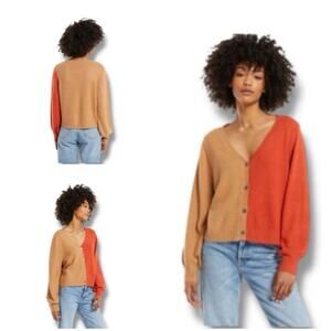 Z Supply Nova two tone colorblock knit cardigan